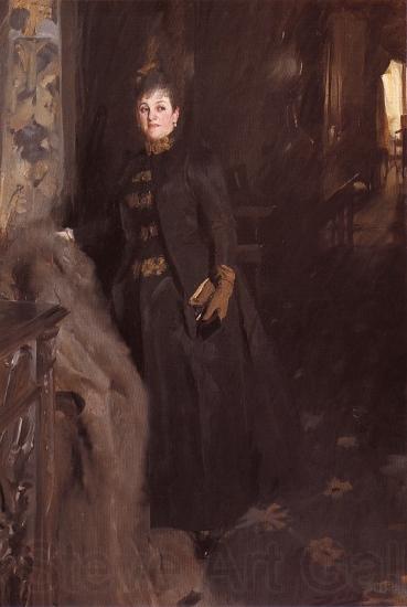 Anders Zorn Madame Clara Rikoff Norge oil painting art